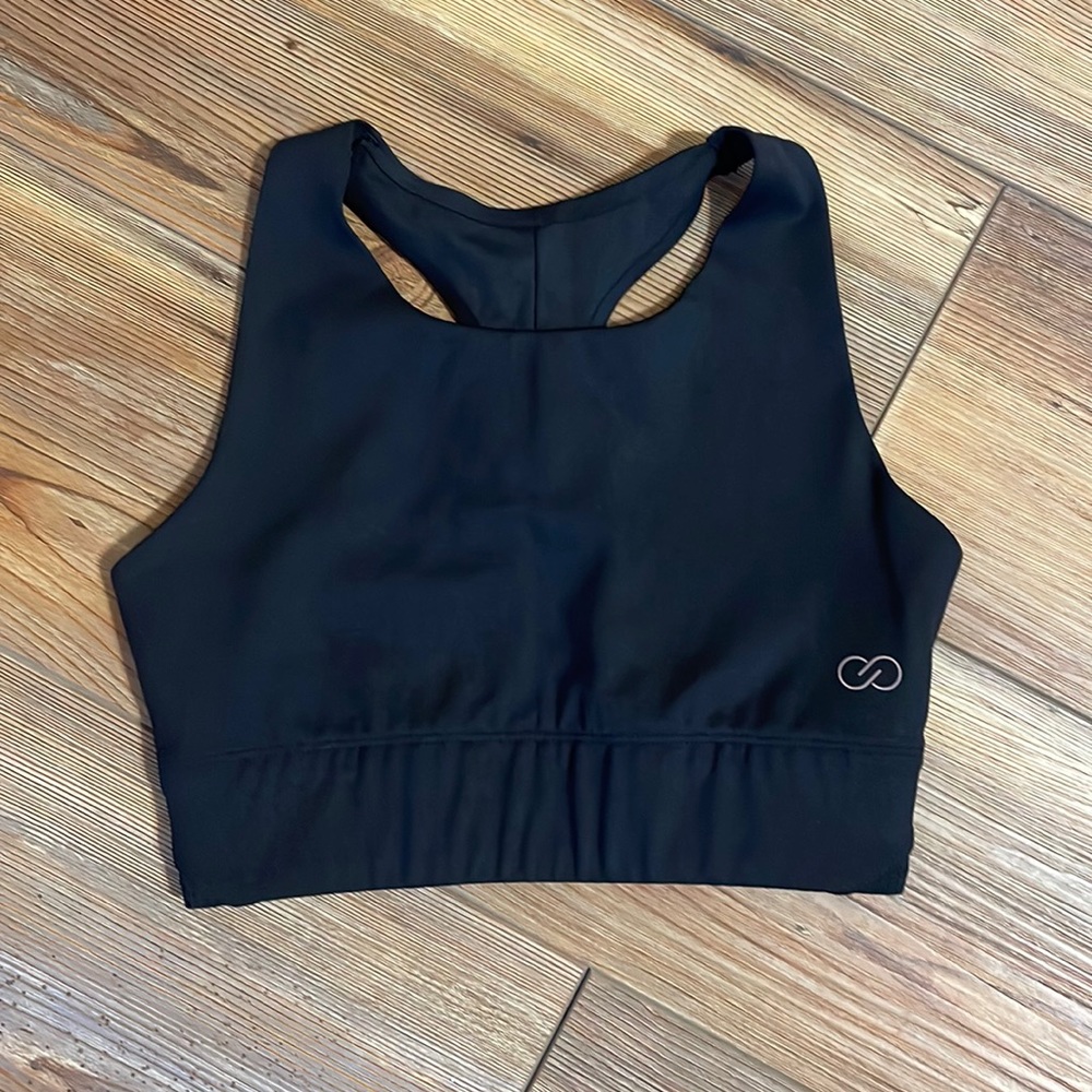 Calia Black Full Coverage Sports Bra Size XS
